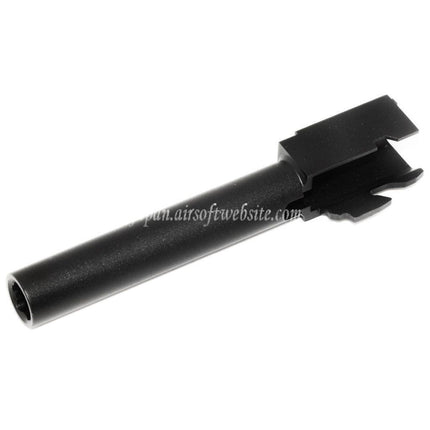 Airsoft Website 110mm/114mm CNCアウターバレル（ARMY ARMAMENT R17 DOUBLE BELL 東京マルイ G17シリーズ GBBピストル対応）ブラック