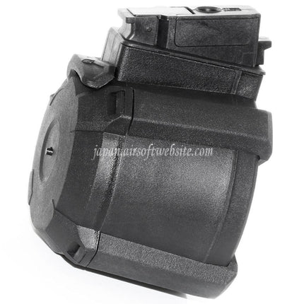 BATTLEAXE 1400発サウンドコントロール電動ドラムマガジン AKシリーズAEGライフル対応 エアソフトガン