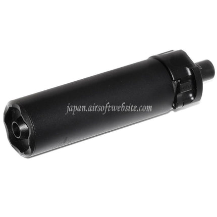 5KU 133mm SOCOM46 ミニサプレッサー サイレンサー（フラッシュハイダー付き）+12mm CW 時計回りネジ式バレルライフル用