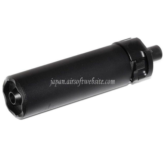 5KU 133mm SOCOM46 ミニサプレッサー サイレンサー（フラッシュハイダー付き）+12mm CW 時計回りネジ式バレルライフル用