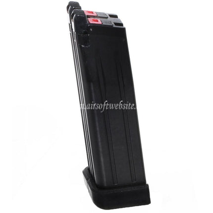 ARMORER WORKS AW 60発ダブルバレルガスマガジン AW HXシリーズ ダブルバレル HI-CAPA GBBピストル対応 エアソフト ブラック