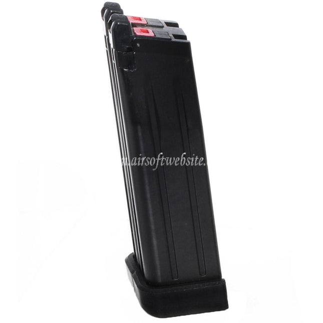 ARMORER WORKS AW 60発ダブルバレルガスマガジン AW HXシリーズ ダブルバレル HI-CAPA GBBピストル対応 エアソフト ブラック