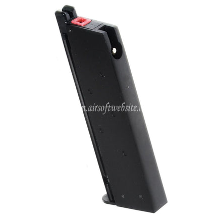 ARMORER WORKS AW 16発ガスマガジン EMG SAI RED / AW NEシリーズ / WE シングルスタック 1911シリーズ GBBピストル対応 エアソフト