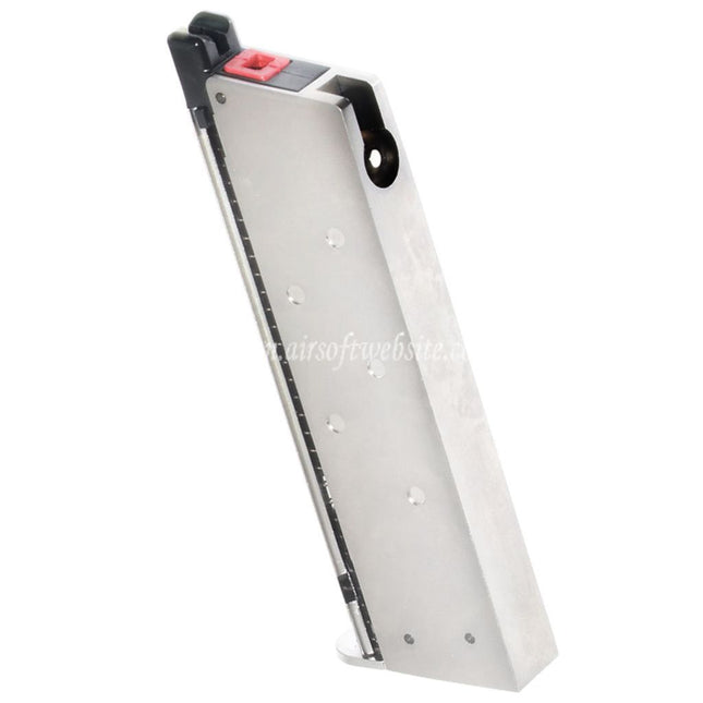 ARMORER WORKS AW 16発ガスマガジン EMG SAI RED / AW NEシリーズ / WE シングルスタック 1911シリーズ GBBピストル対応 エアソフト