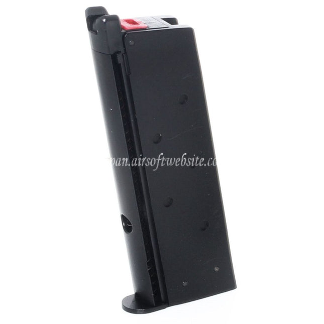 ARMORER WORKS AW 13発ガスマガジン AW COMPACT NE10シリーズ / WE シングルスタック ミニ1911シリーズ GBBピストル対応 エアソフトガン ブラック
