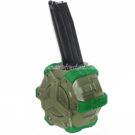WE (WE-TECH) 350発ガスドラムマガジン HI-CAPA GBBピストル対応