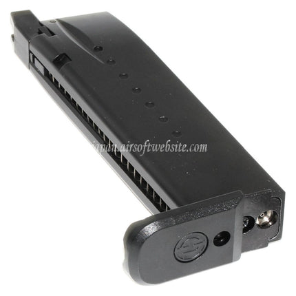 EMGライセンスHudson™ 25発ガスマガジン EMG Hudson H9シリーズGBBピストル対応 エアソフトガン ブラック