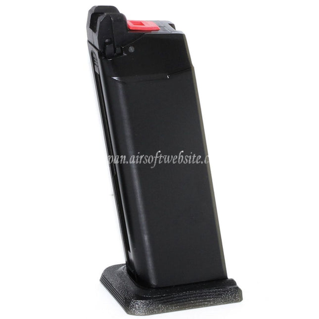 EMG SAI™ BLU 23発MOSガスマガジン 光学式スライド対応 EMG SAI BLU COMPACT / WE / AW VX9 G19シリーズ GBBピストル エアソフトガン ブラック