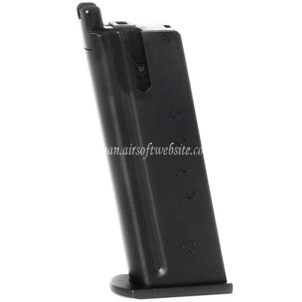 WE (WE-TECH) 27発ガスマガジン WE CYBERGUN トンプソン デザートイーグル L6 バージョン .50AE シリーズ GBB ピストル エアソフトガンに適合  ブラック