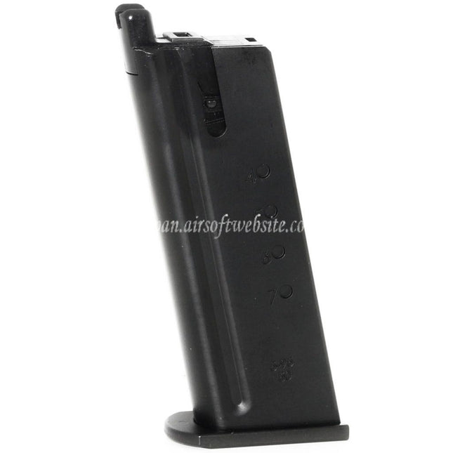WE (WE-TECH) 27発ガスマガジン WE CYBERGUN トンプソン デザートイーグル L6 バージョン .50AE シリーズ GBB ピストル エアソフトガンに適合  ブラック