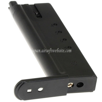 WE (WE-TECH) 27発ガスマガジン WE CYBERGUN トンプソン デザートイーグル L6 バージョン .50AE シリーズ GBB ピストル エアソフトガンに適合  ブラック
