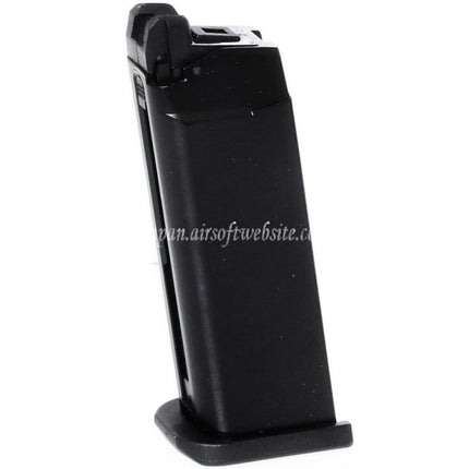 WE (WE-TECH) 20発 G19 GEN5 ガスマガジン G19 G23 G26シリーズ GBBピストル対応 エアソフトガン ブラック