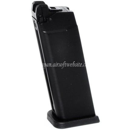 WE (WE-TECH) 23発 MOS ガスマガジン オプティックレディスライドバージョン EMG SAI BLU COMPACT WE AW VX9 G19シリーズ GBBピストル用 エアソフトガン ブラック