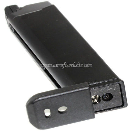WE (WE-TECH) 25発ガスマガジン G17 Gen5 G18C G34 G35 Gシリーズ GBBピストル対応 エアソフトガン ブラック