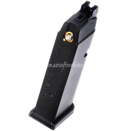 WE (WE-TECH) 20発ガスマガジン G19 G23 G26シリーズ GBBピストル対応 エアソフトガン ブラック