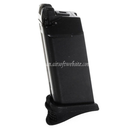 WE (WE-TECH) 15発ガスマガジン DOUBLE BELL / WE / 東京マルイ G26 G27 シリーズ GBB ピストル対応 ブラック