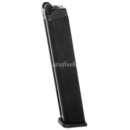 WE (WE-TECH) 50発ガスマガジン ロングタイプ G17 G18C G34 G35 Gシリーズ GBBピストル対応 ブラック