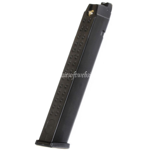 WE (WE-TECH) 50発ガスマガジン ロングタイプ G17 G18C G34 G35 Gシリーズ GBBピストル対応 ブラック