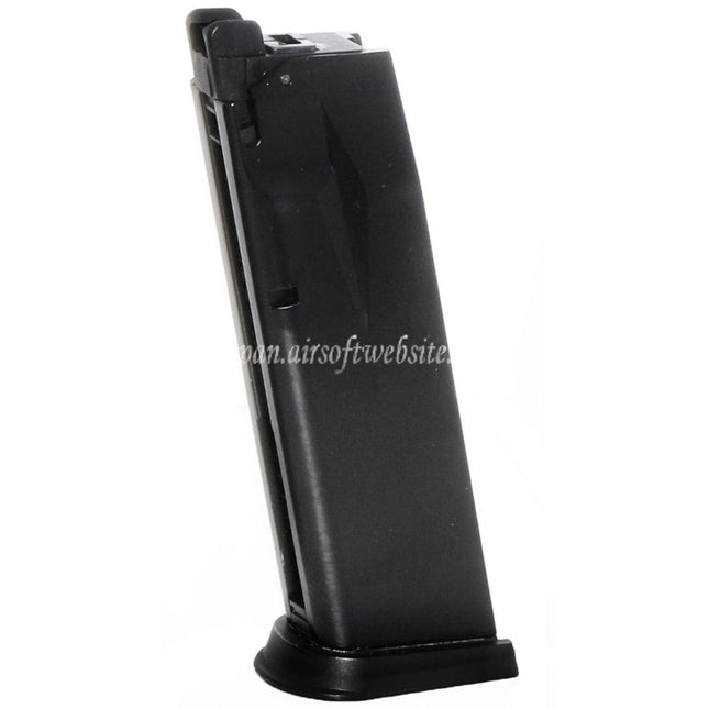 WE (WE-TECH) 24発ガスマガジン CYBERGUN SWISS ARMS P229 WE F228 F229シリーズ GBBピストル対応 エアソフトガン ブラック