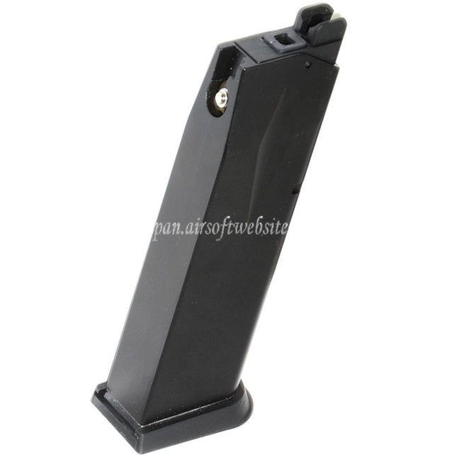 WE (WE-TECH) 24発ガスマガジン CYBERGUN SWISS ARMS P229 WE F228 F229シリーズ GBBピストル対応 エアソフトガン ブラック