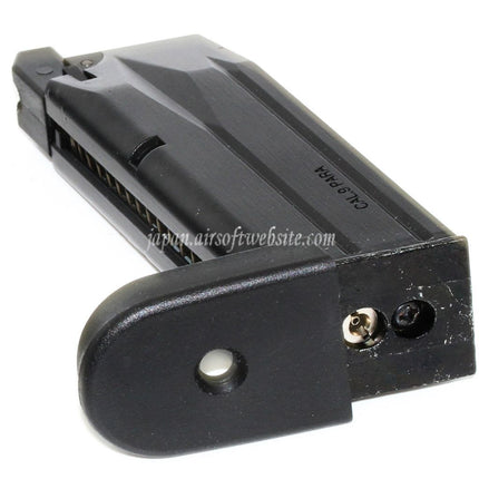 WE (WE-TECH) 20発ガスマガジン ショートタイプ WE Bulldog PX4 Compactシリーズ GBBピストル対応 ブラック
