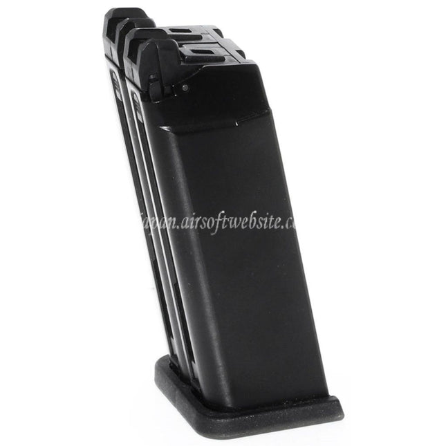WE (WE-TECH) 40発ガスマガジン WE G19 ダブルバレルシリーズ GBBピストル対応 エアソフトガン ブラック