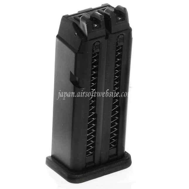 WE (WE-TECH) 48発ガスマガジン WE G17 G18C G19 G34 ダブルバレルシリーズ GBBピストル対応 エアソフトガン ブラック