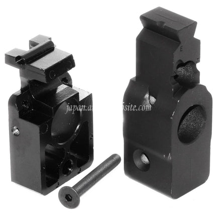 WE (WE-TECH) 227mm CNCアルミ Daniel Defense ライセンスISGK Madbull RIS RASハンドガードレールシステム WE L85 GBBライフル用 エアソフトガン ブラック