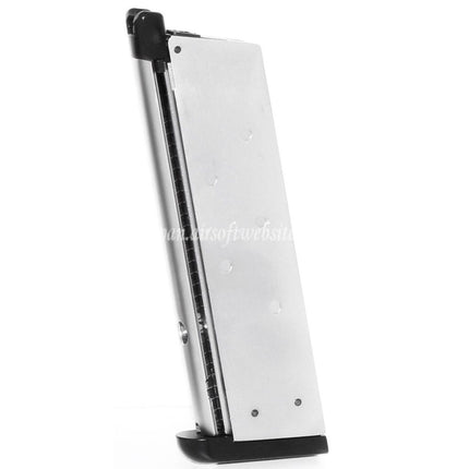 WE (WE-TECH) 16発タクティカルガスマガジン EMG SAI RED / AW NEシリーズ / WE シングルスタック 1911シリーズ GBBピストル対応 エアソフトガン
