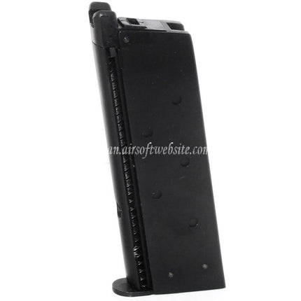 WE (WE-TECH) 13発ガスマガジン AW COMPACT NE10シリーズ / WE シングルスタック ミニ 1911シリーズ GBBピストル対応 エアソフトガン ブラック