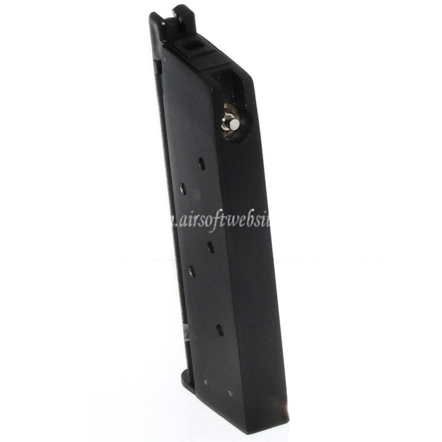 WE (WE-TECH) 13発ガスマガジン AW COMPACT NE10シリーズ / WE シングルスタック ミニ 1911シリーズ GBBピストル対応 エアソフトガン ブラック