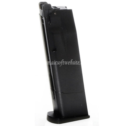WE (WE-TECH) 26発ガスマガジン CYBERGUN SWISS ARMS P226 WE F226シリーズ GBBピストル対応 エアソフトガン ブラック