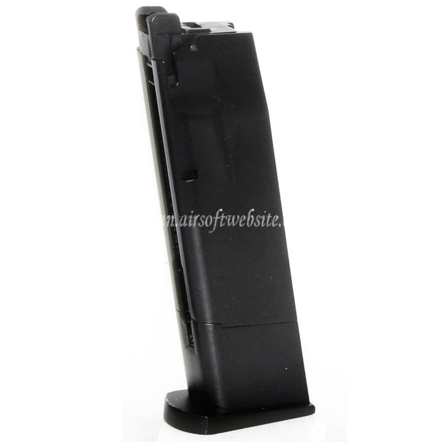 WE (WE-TECH) 26発ガスマガジン CYBERGUN SWISS ARMS P226 WE F226シリーズ GBBピストル対応 エアソフトガン ブラック