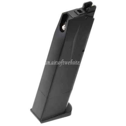 WE (WE-TECH) 26発ガスマガジン CYBERGUN SWISS ARMS P226 WE F226シリーズ GBBピストル対応 エアソフトガン ブラック