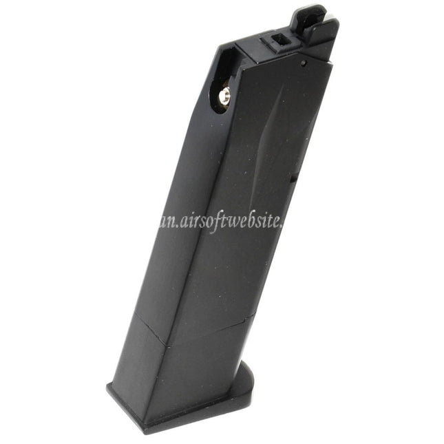WE (WE-TECH) 26発ガスマガジン CYBERGUN SWISS ARMS P226 WE F226シリーズ GBBピストル対応 エアソフトガン ブラック