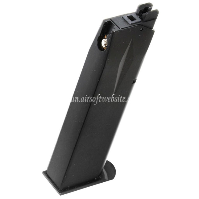 WE (WE-TECH) 26発ガスマガジン CYBERGUN SWISS ARMS P226 WE F226 E2シリーズ GBBピストル対応 エアソフトガン ブラック