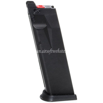 CYBERGUN SWISS ARMS 20発ガスマガジン WE F228 F229 SWISS ARMS P229シリーズ GBBピストル対応 エアソフトガン ブラック