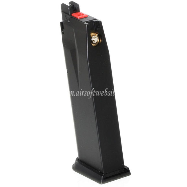 CYBERGUN SWISS ARMS 20発ガスマガジン WE F228 F229 SWISS ARMS P229シリーズ GBBピストル対応 エアソフトガン ブラック