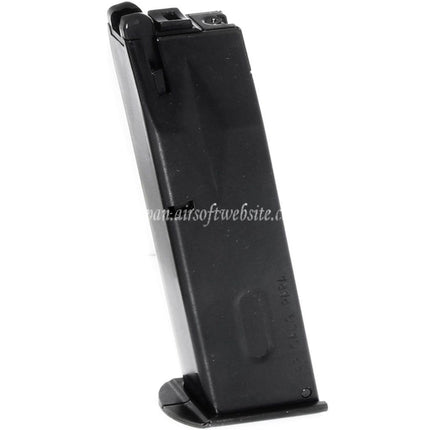 WE (WE-TECH) 26発ガスマガジン スチールハウジング AW MBシリーズ / KJW / 東京マルイ / WE 902 M9 M92 GBBピストル対応 エアソフトガン ブラック