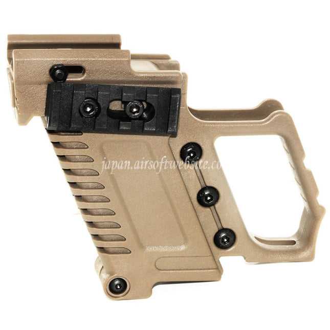 DOUBLE BELL 2サイドレール ローディングコンバージョンキット APS ARMY DOUBLE BELL AW WE 東京マルイ G17 G18C G34 G35 シリーズ GBB ピストル エアソフトガン
