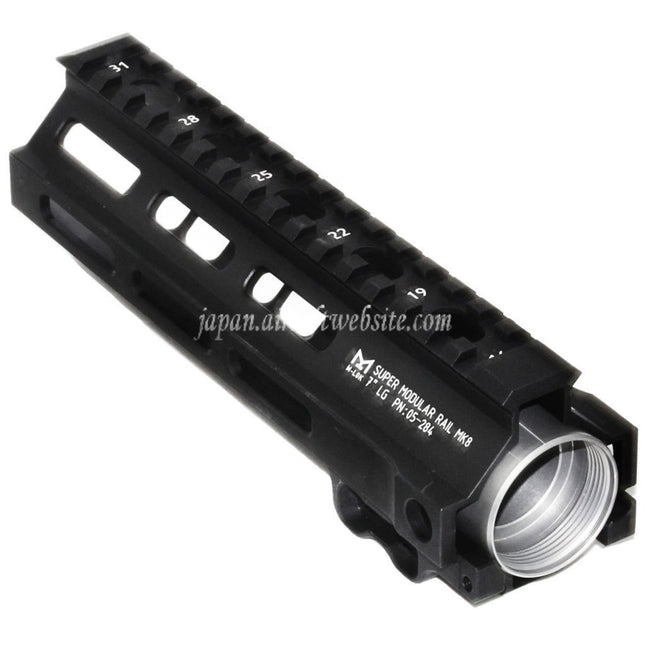 5KU 7インチ MK8 M-LOK ハンドガードレールシステム東京マルイ AEG GBB MWS M4 ライフルエアガンに適しています