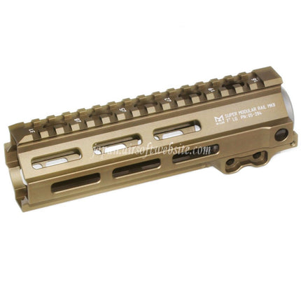 5KU 7インチ MK8 M-LOK ハンドガードレールシステム東京マルイ AEG GBB MWS M4 ライフルエアガンに適しています