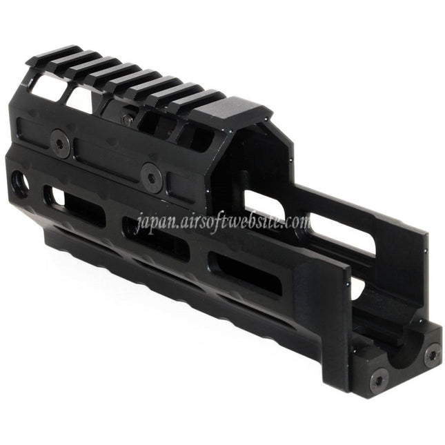 5KU 153mm M-LOK ユニバーサルハンドガードキット レールシステム LCT GHK CYMA D-BOYS E&L AK47 AK74シリーズライフル エアガン ブラック