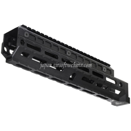 5KU 292mm 延長 M-LOK ユニバーサルハンドガードキット レールシステム LCT GHK CYMA D-BOYS E&L AK47 AK74 シリーズライフル エアガンに適合  ブラック