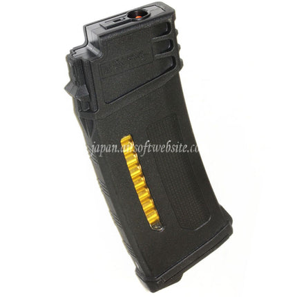 PTS 120発 EPM-G ミッドキャップ強化ポリマーマガジン G36シリーズAEGライフル対応 エアソフトガン ブラック