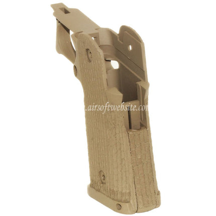 ARMY ARMAMENT スティップルピストルグリップ R501 Costa Carry Comp R601 TTI COMBAT MASTER EMG AW WE 東京マルイ HI-CAPAシリーズ GBBピストル エアソフトガン