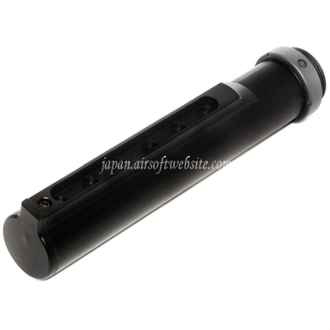 E&C 168mm 5ポジション エクステンデッドストック バッファーチューブアダプター（E&C 東京マルイ M16A1シリーズ AEGライフル対応）ブラック
