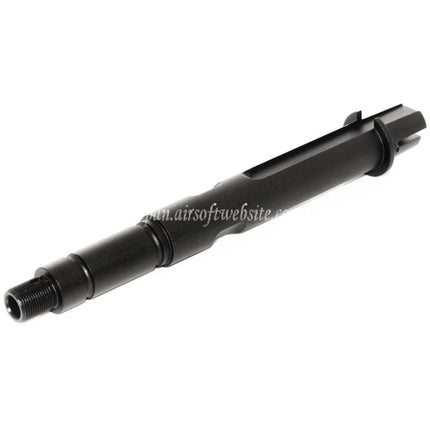 E&C 7.75インチ/8.5インチ アルミアウターバレル - 14mm逆ネジ 反時計回りネジ E&C 416 Gスタイルシリーズ AEGライフル エアソフトガン ブラック