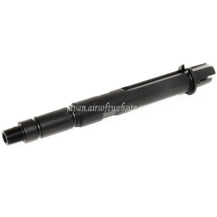 E&C 7.75インチ/8.5インチ アルミアウターバレル-14mm CCW 反時計回りネジ E&C 416 RAHGシリーズ AEGライフル エアソフト ブラック