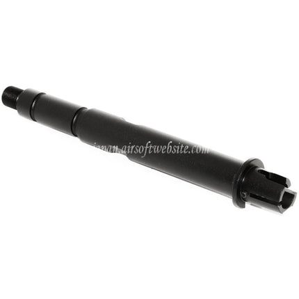 E&C 7.75インチ/8.5インチ アルミアウターバレル-14mm CCW 反時計回りネジ E&C 416 RAHGシリーズ AEGライフル エアソフト ブラック